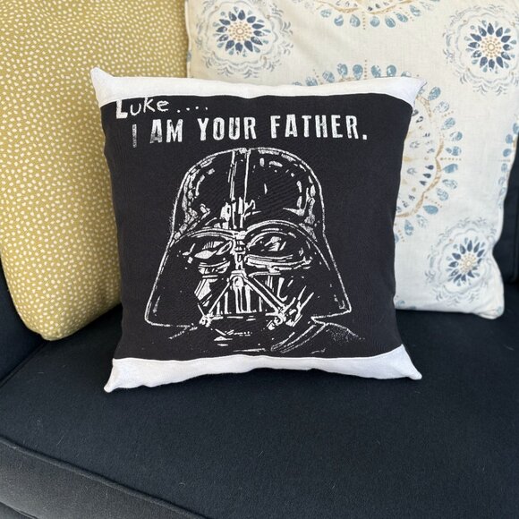Star Wars Luke I am your Father Darth Vader Handmade 16x16 throw pillow cover - Picture 12 of 13